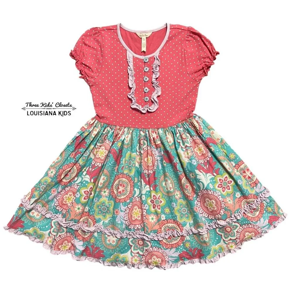 Matilda Jane 10Y Wonderment Pretty In Patterns Dress
